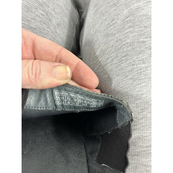 Vionic Stanton Wedge Ankle Boot Bootie Grey Black Snakeprint 8.5 Arch Support - Picture 11 of 12